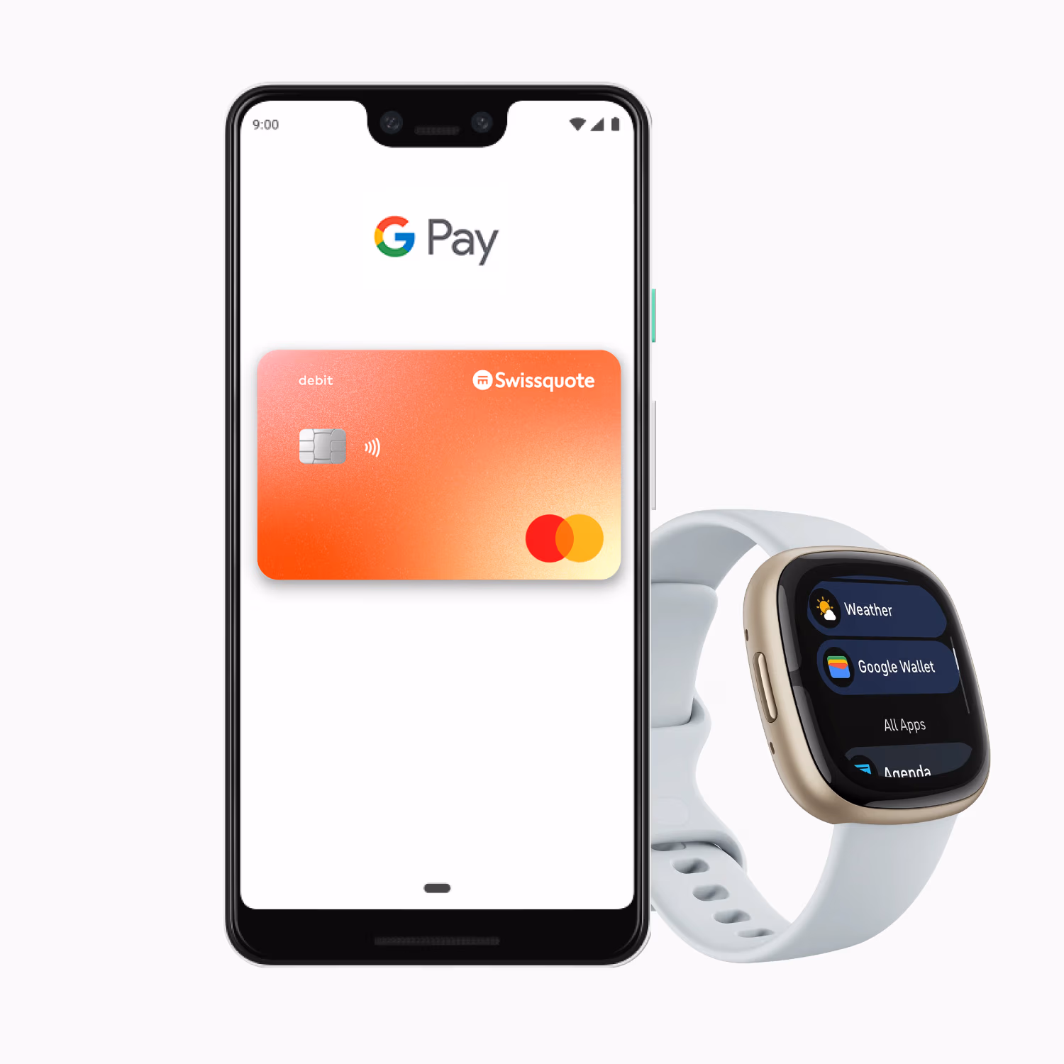 Google pay interface